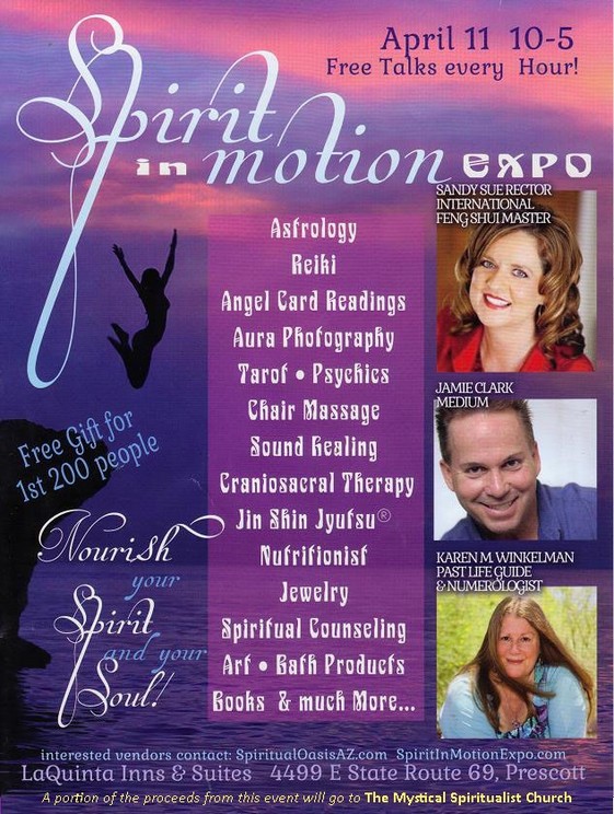 April Spirit Expo in Prescott
